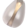 Миниатюра фото подвесной светодиодный светильник crystal lux gaudi sp4w led smoke | 220svet.ru