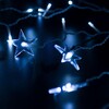 Миниатюра фото уличная светодиодная гирлянда eurosvet бахрома 230v 100-102 белый | 220svet.ru