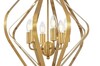 Миниатюра фото подвесная люстра lumina deco crulia ldp 8005-6 md | 220svet.ru