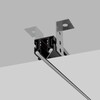 Миниатюра фото шинопровод магнитный под натяжной потолок favourite 2м logica 1014-tb-200 | 220svet.ru