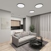 Миниатюра фото накладной светильник denkirs thin dk6524-bk | 220svet.ru