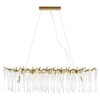 Миниатюра фото подвесная люстра loft it waterfall 10350/1200l ab | 220svet.ru