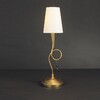 Миниатюра фото настольная лампа mantra paola painted gold 3545 | 220svet.ru