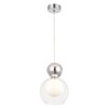 Миниатюра фото подвесной светильник crystal lux murcia sp1.2 chrome | 220svet.ru
