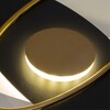 Миниатюра фото настенный светодиодный светильник arte lamp mars a2605ap-7bk | 220svet.ru