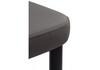 Миниатюра фото стул на металлокаркасе woodville neli gray / black 15215 | 220svet.ru