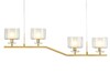Миниатюра фото подвесная люстра newport 4400 4404/s gold м0067142 | 220svet.ru