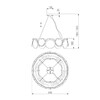Миниатюра фото подвесная люстра bogates 354/6 smart | 220svet.ru