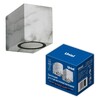 Миниатюра фото уличный настенный светильник uniel uul-p41a 6w/gu10 ip65 marble ul-00011361 | 220svet.ru
