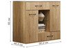 Миниатюра фото комод woodville амран сонома 563519 | 220svet.ru