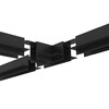 Миниатюра фото коннектор т-образный denkirs smart tr2113-bk | 220svet.ru