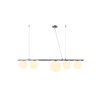 Миниатюра фото подвесная люстра lumina deco baristica ldp 6012-5 chr+wt | 220svet.ru
