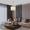 Миниатюра фото подвесная люстра escada odegard 2105/8s | 220svet.ru