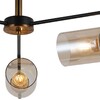 Миниатюра фото потолочная люстра illumico il8248-3cou-79 bk gd | 220svet.ru
