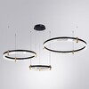 Миниатюра фото подвесной светодиодный светильник arte lamp mercury a2185sp-3bk | 220svet.ru