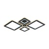 Миниатюра фото потолочная светодиодная люстра profit light 8882/2+2 grp | 220svet.ru