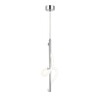 Миниатюра фото подвесной светодиодный светильник indigo intreccio 14025/1p chrome v000145l | 220svet.ru