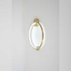 Миниатюра фото бра crystal lux real ap18w led brass | 220svet.ru