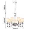 Миниатюра фото подвесная люстра favourite gelios 2930-7p | 220svet.ru
