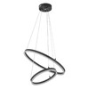 Миниатюра фото подвесной светодиодный светильник escada void 10254/2led black app | 220svet.ru