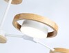 Миниатюра фото потолочная светодиодная люстра ambrella light comfort linetech fl51609 | 220svet.ru
