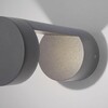 Миниатюра фото уличный настенный светодиодный светильник elektrostandard nimbus 1540 techno led серый a053452 | 220svet.ru