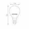 Миниатюра фото лампа светодиодная филаментная elektrostandard e14 6w 3300k матовая a049060 | 220svet.ru