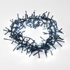 Миниатюра фото светодиодная гирлянда eurosvet мишура 230v 400-004 белый | 220svet.ru