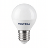 Миниатюра фото светодиодная лампа шар 5вт 6500k e27 voltega globe 5w 3279 | 220svet.ru
