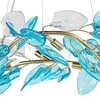 Миниатюра фото подвесная люстра indigo olivo 11043/6p blue v000448 | 220svet.ru