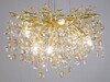 Миниатюра фото подвесная люстра lumina deco brevia ldp 8027-600 gd | 220svet.ru