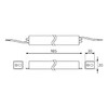 Миниатюра фото блок питания gauss 25w 12v ip67 bt521 | 220svet.ru