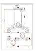 Миниатюра фото подвесная люстра moderli molly v10802-5p | 220svet.ru