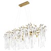 Миниатюра фото подвесная люстра loft it waterfall 10350/1000l ab | 220svet.ru