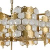 Миниатюра фото подвесная люстра indigo delizia 12047/8p brass v000572 | 220svet.ru
