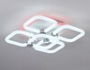 Миниатюра фото потолочная светодиодная люстра ambrella light acrylica original fa3861 | 220svet.ru