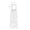 Миниатюра фото фиксатор-пряжка для потолочного монтажа st luce band st411.419.03 | 220svet.ru