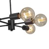 Миниатюра фото потолочная люстра vitaluce v3989-1/6pl | 220svet.ru