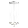 Миниатюра фото подвесная светодиодная люстра st luce waterfall sl6017.101.13 | 220svet.ru