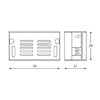 Миниатюра фото блок питания gauss 15w 12v ip20 bt500 | 220svet.ru