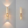 Миниатюра фото бра crystal lux vento ap15w led gold | 220svet.ru