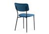Миниатюра фото стул woodville фиер морской / черный глянец 494367 | 220svet.ru