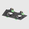 Миниатюра фото встраиваемый светильник crystal lux clt 002c2 bl v2 | 220svet.ru