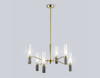 Миниатюра фото потолочная люстра на штанге ambrella light high light lh53353 | 220svet.ru