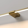 Миниатюра фото подсветка для картин elektrostandard luar 40153/led латунь | 220svet.ru