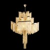 Миниатюра фото подвесная люстра loft it stream 10208/800 gold | 220svet.ru