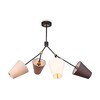 Миниатюра фото потолочная люстра на штанге freya hats fr5370cl-04b | 220svet.ru