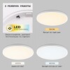 Миниатюра фото потолочный светодиодный светильник imex ronda plc.500-40-cct-wh | 220svet.ru