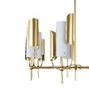 Миниатюра фото подвесная люстра indigo impero v11048/7r gold v000503 | 220svet.ru