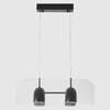 Миниатюра фото подвесной светильник crystal lux element sp24w led black | 220svet.ru